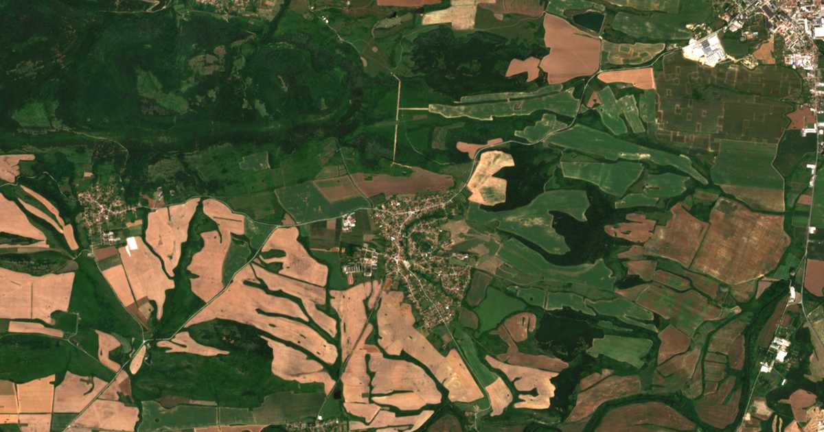 Satelitska karta: Sennik