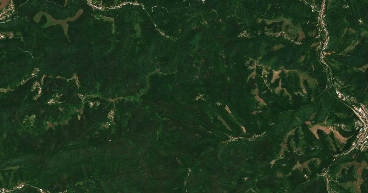 Satelitska karta: Gorni Marenci
