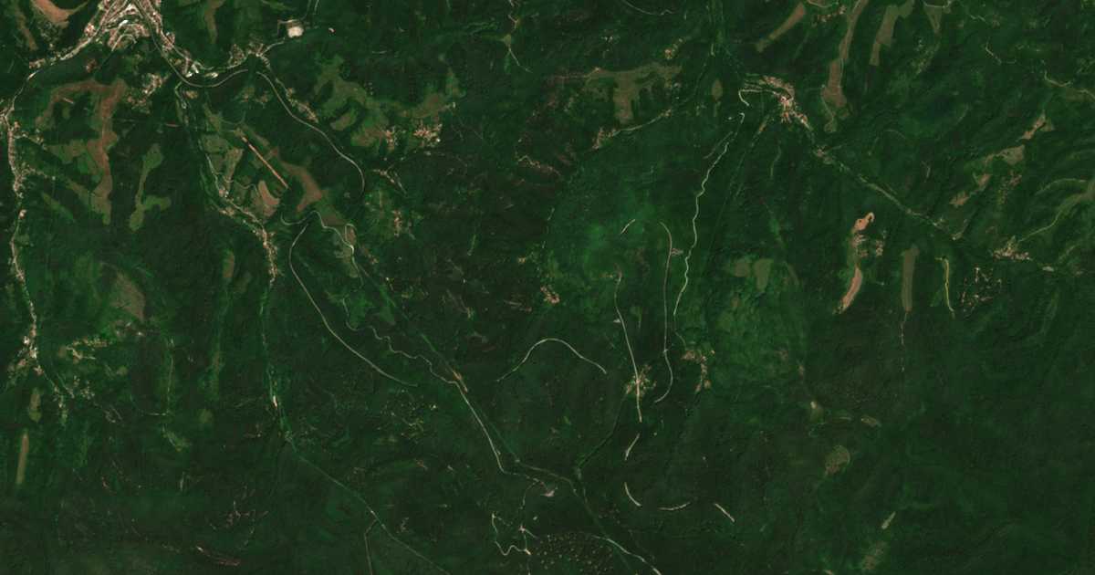 Satelitska karta: Kresljuvci