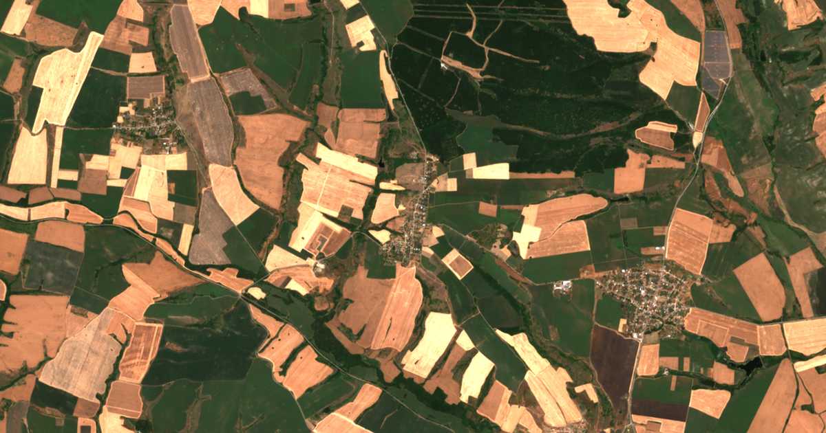 Satelitska karta: Brjast