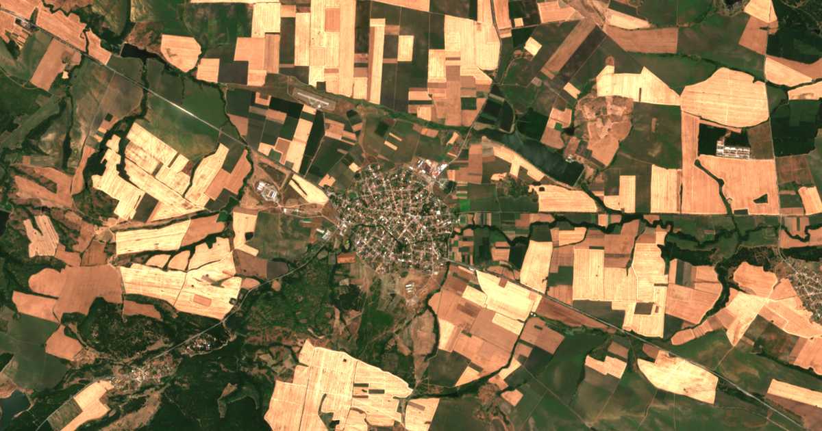 Satelitska karta: Gorski Izvor