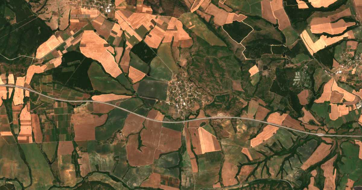 Satelitska karta: Poljanovo