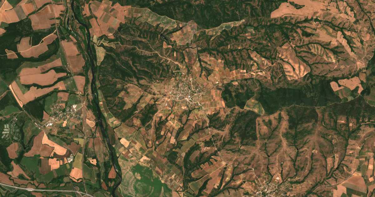 Satelitska karta: Šišmanovo