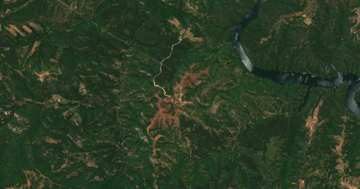 Satelitska karta: Gornoselci