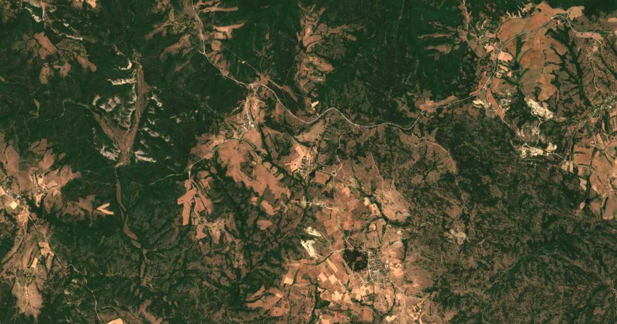 Satelitska karta: Nova livada