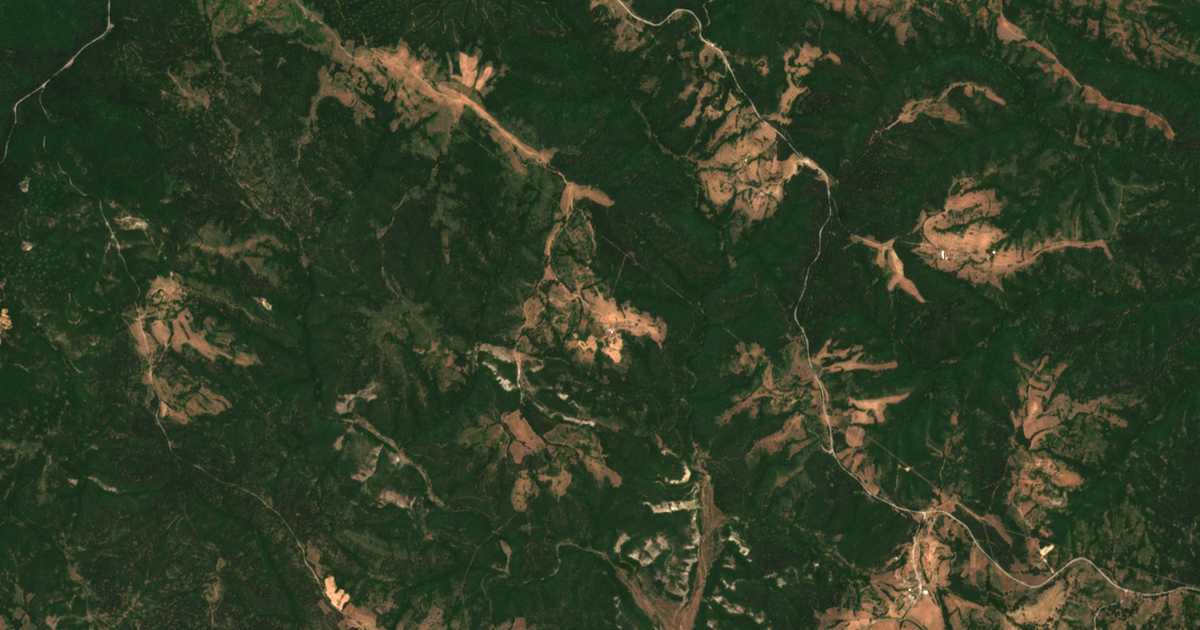 Satelitska karta: Paškul