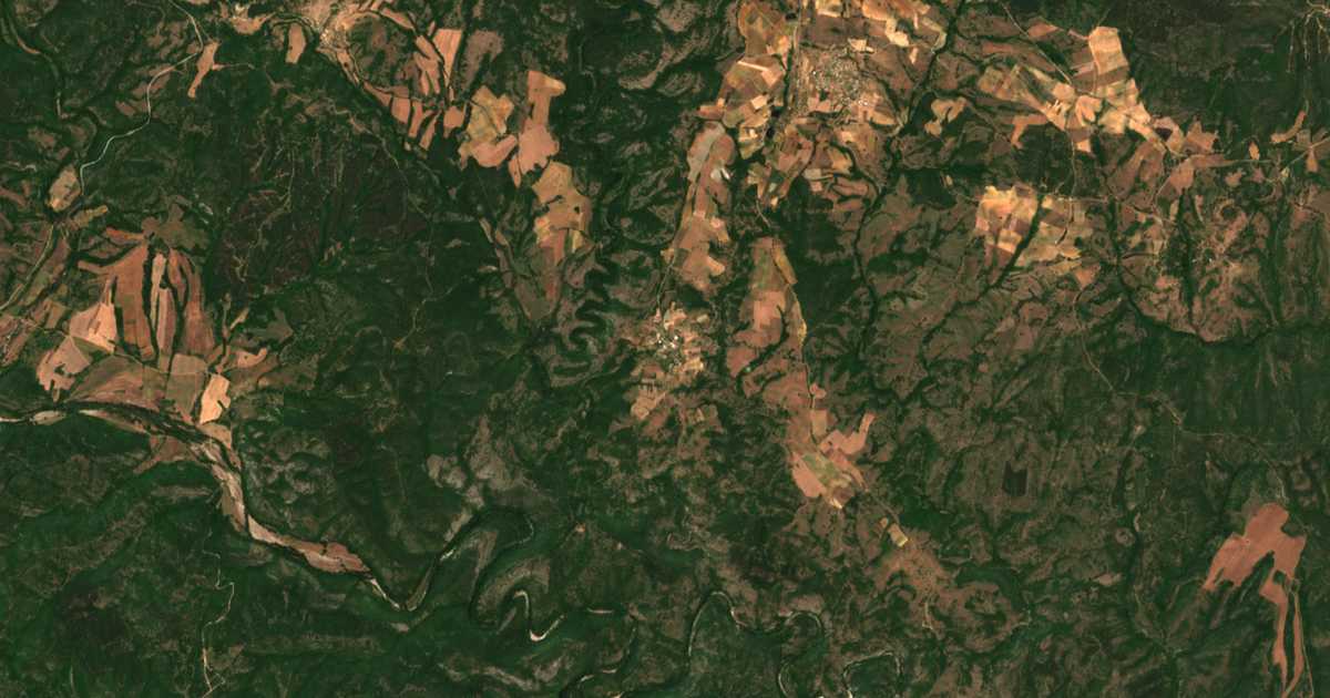 Satelitska karta: Železari