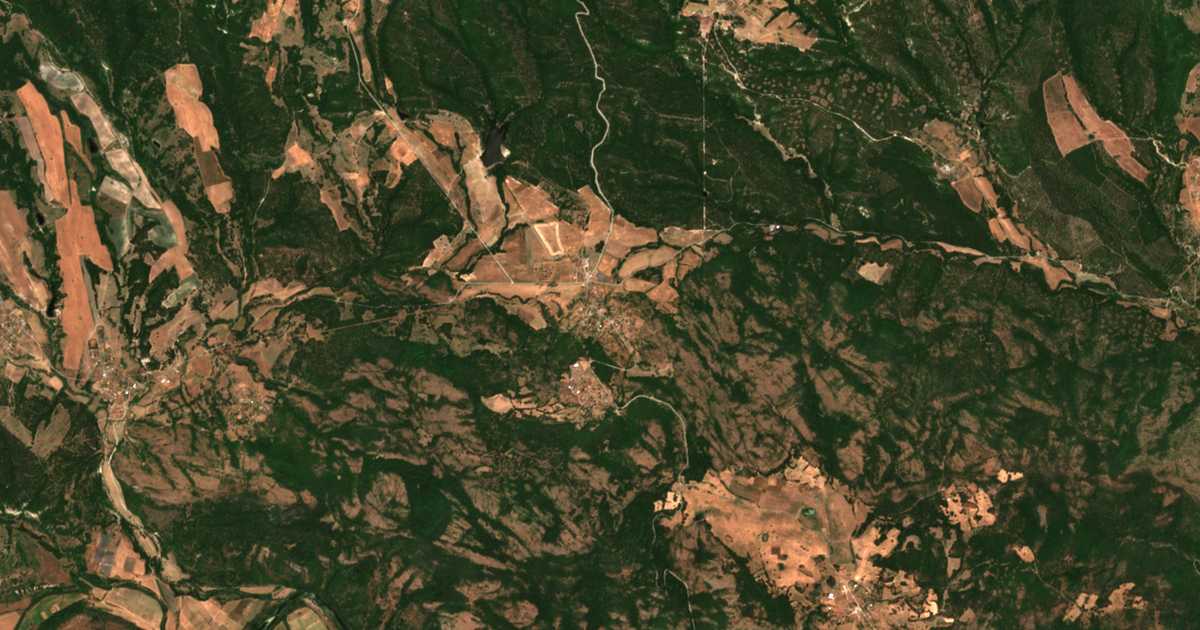Satelitska karta: Dolni Glavanak