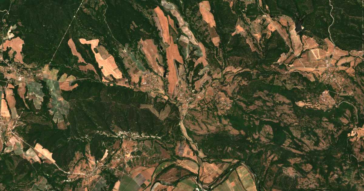 Satelitska karta: Topolovo