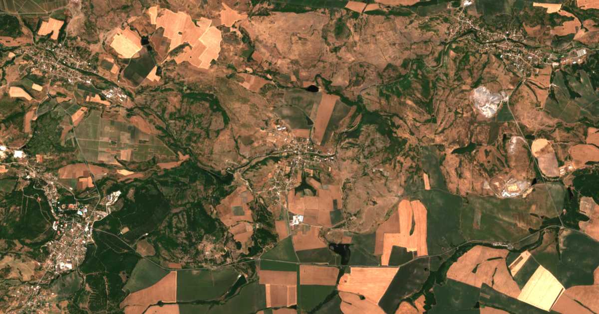 Satelitska karta: Tatarevo