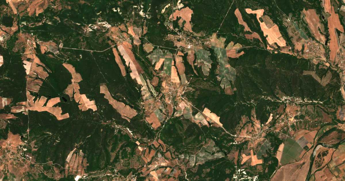 Satelitska karta: Madžari