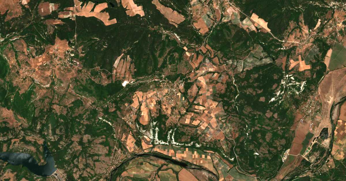 Satelitska karta: Pčelari