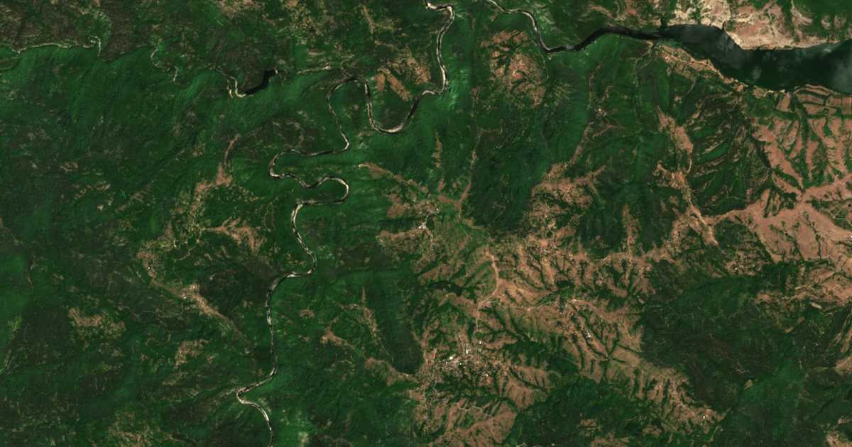 Satelitska karta: Baševo