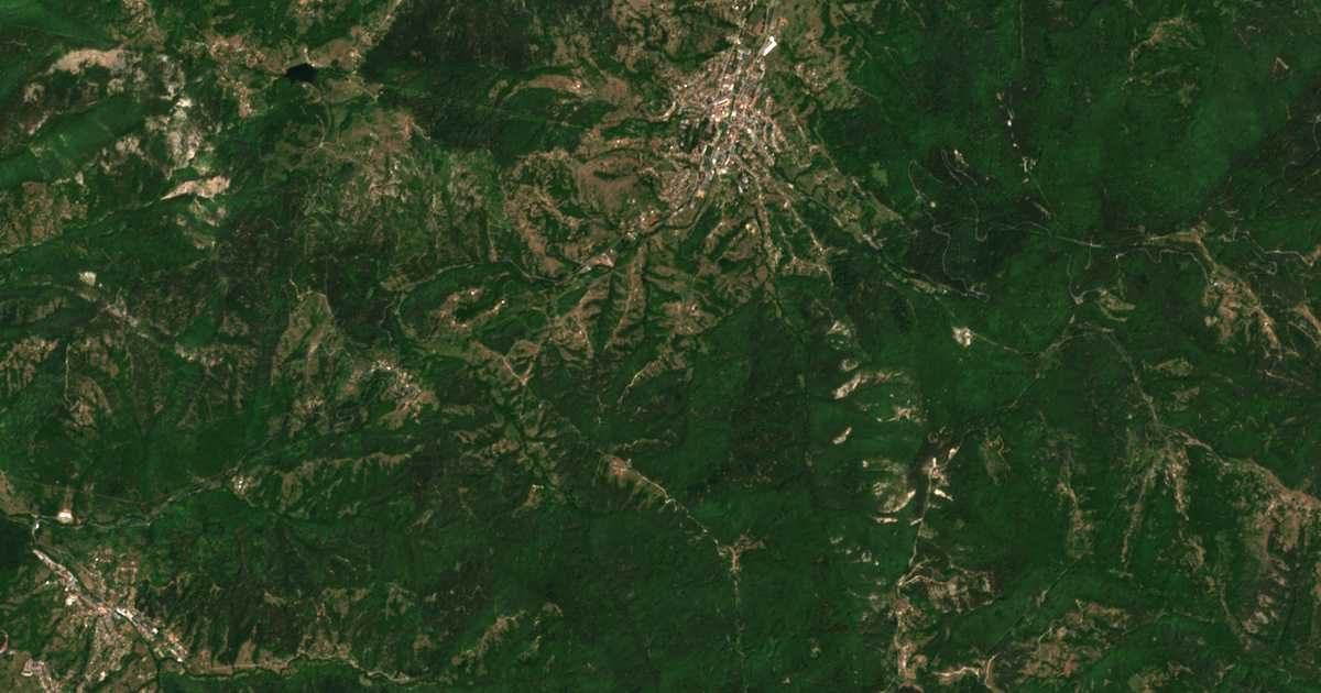 Satelitska karta: Bistrogled