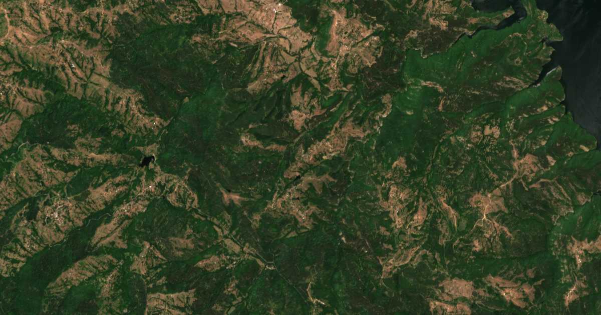 Satelitska karta: Brezen