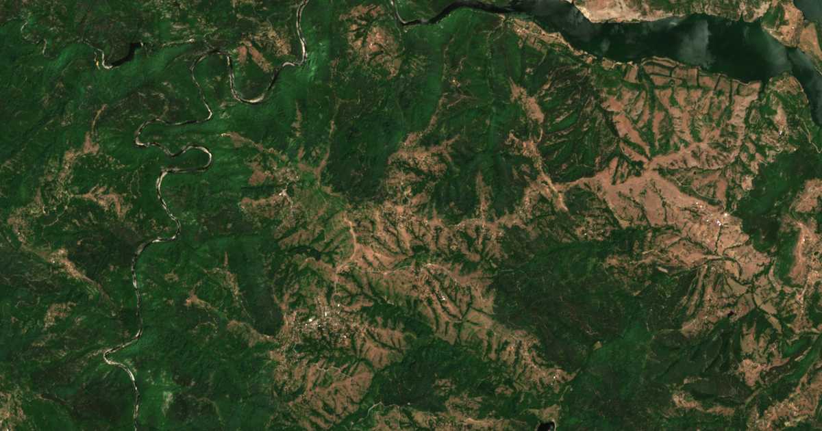 Satelitska karta: Černigovo