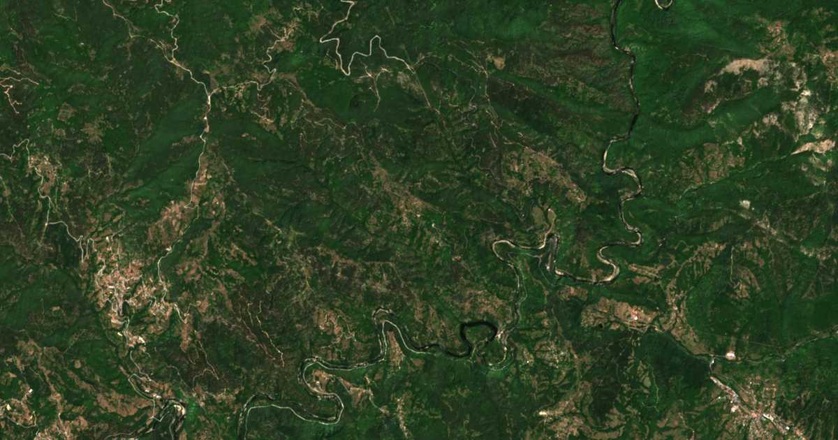 Satelitska karta: Musevo