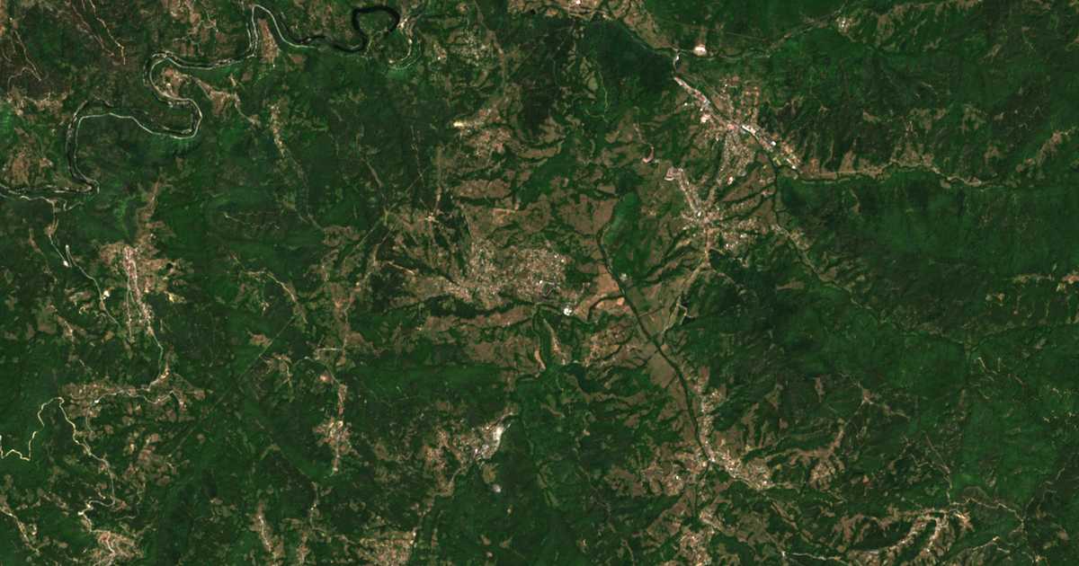 Satelitska karta: Žǎltuša