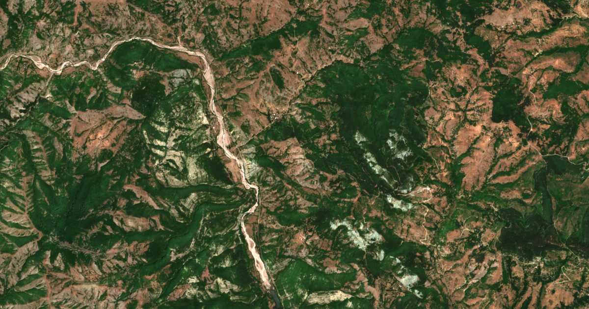 Satelitska karta: Borovsko