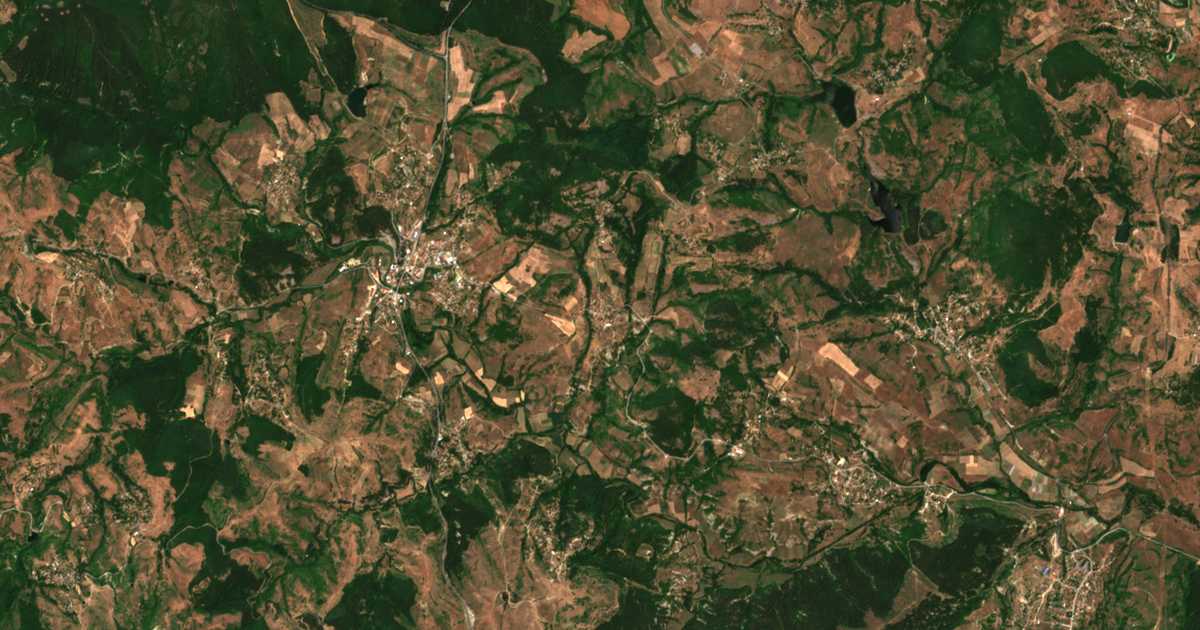 Satelitska karta: Draganovo