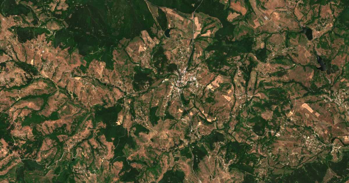Satelitska karta: Kableškovo
