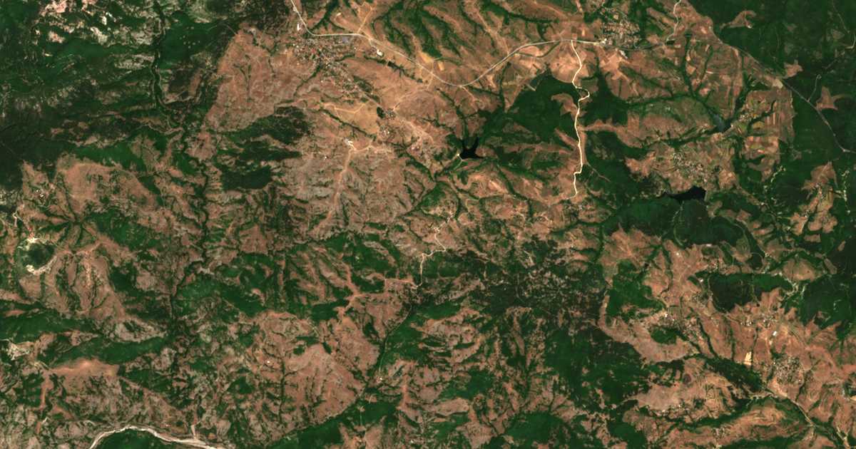 Satelitska karta: Novoselište