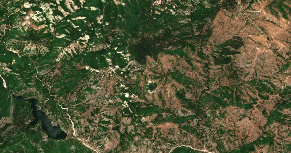 Satelitska karta: Ženda