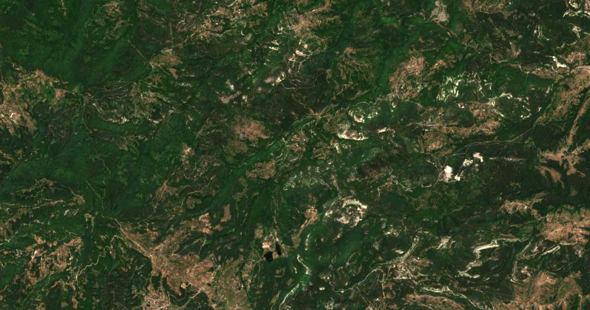 Satelitska karta: Brežana