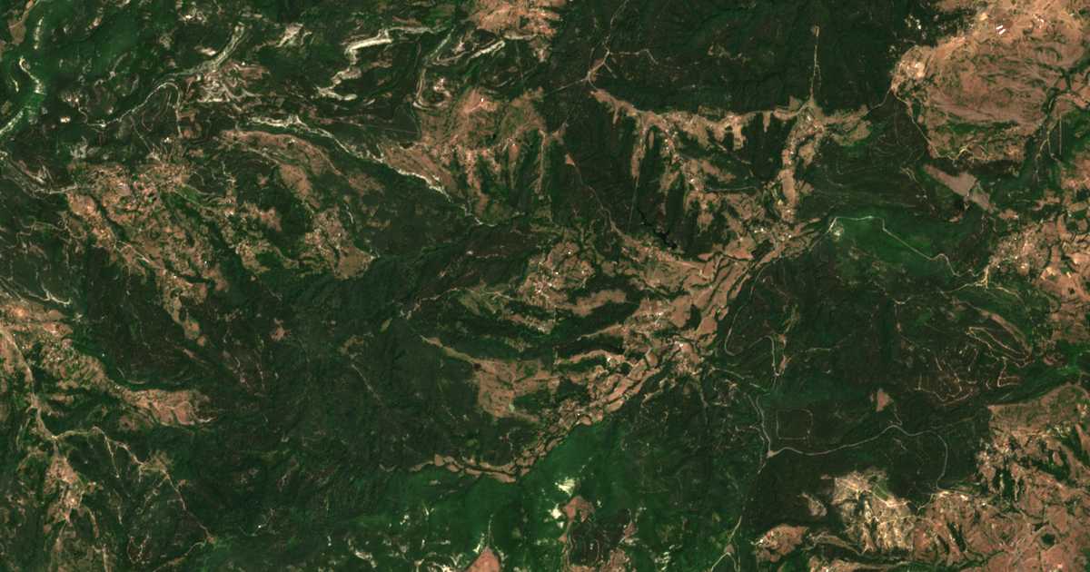 Satelitska karta: Kozica