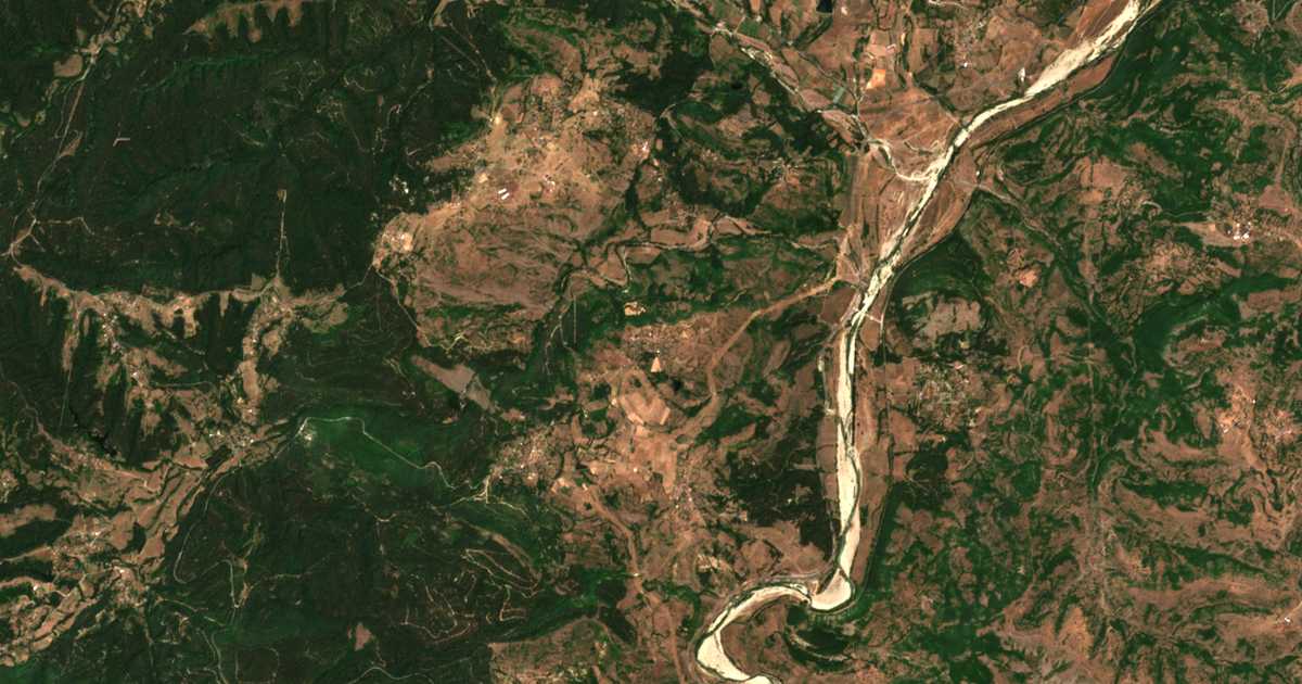 Satelitska karta: Rogozari