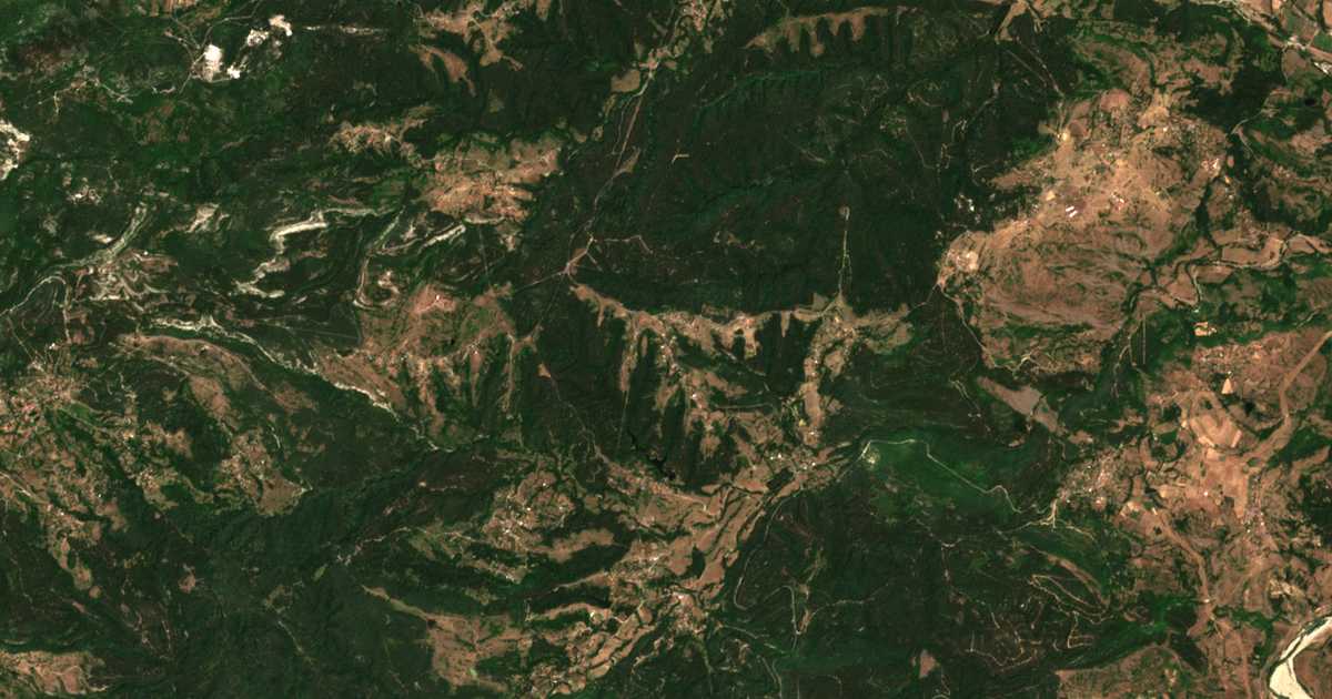 Satelitska karta: Rogozče