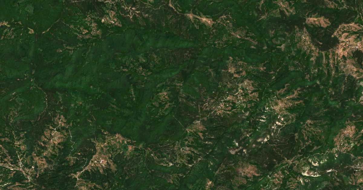 Satelitska karta: Roždensko