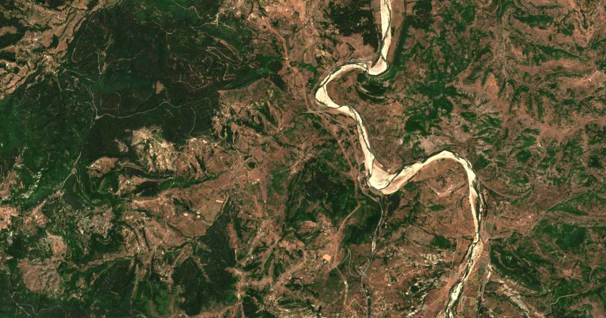 Satelitska karta: Bregovo
