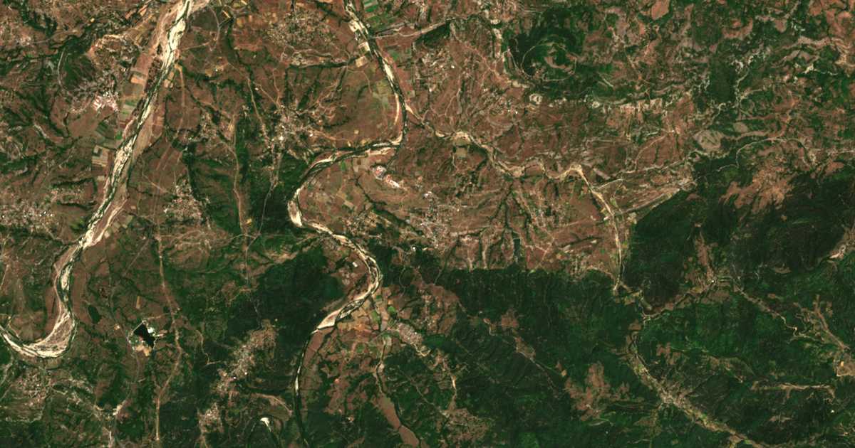 Satelitska karta: Čorbadžijsko