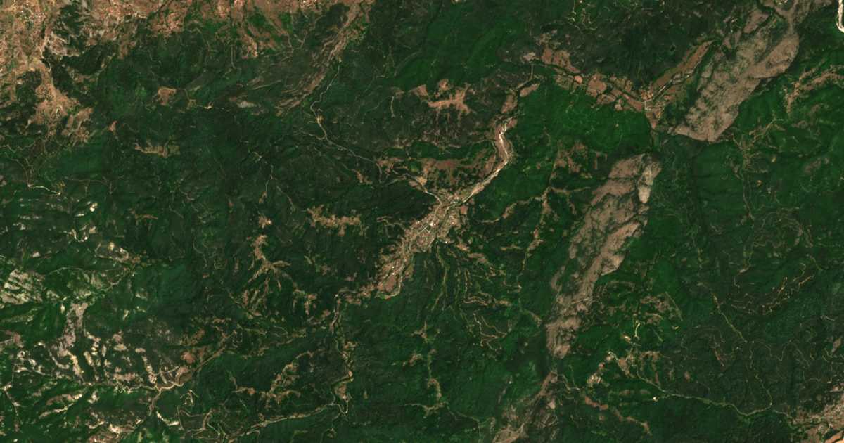 Satelitska karta: Drangovo