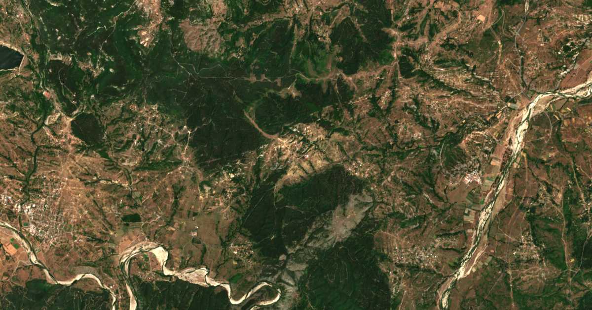 Satelitska karta: Djulica
