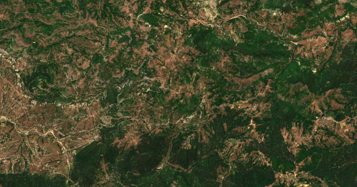 Satelitska karta: Grivjak