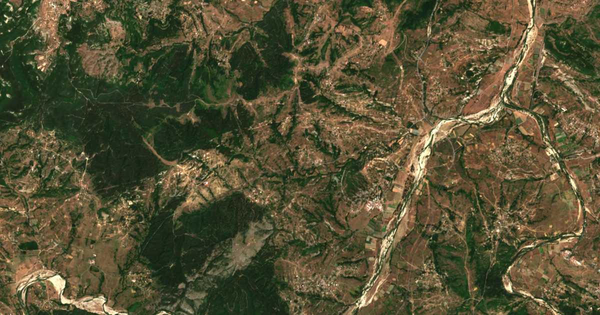 Satelitska karta: Hadžijsko