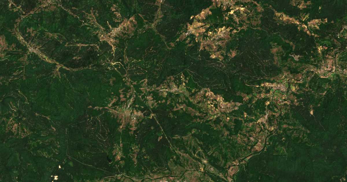 Satelitska karta: Kran
