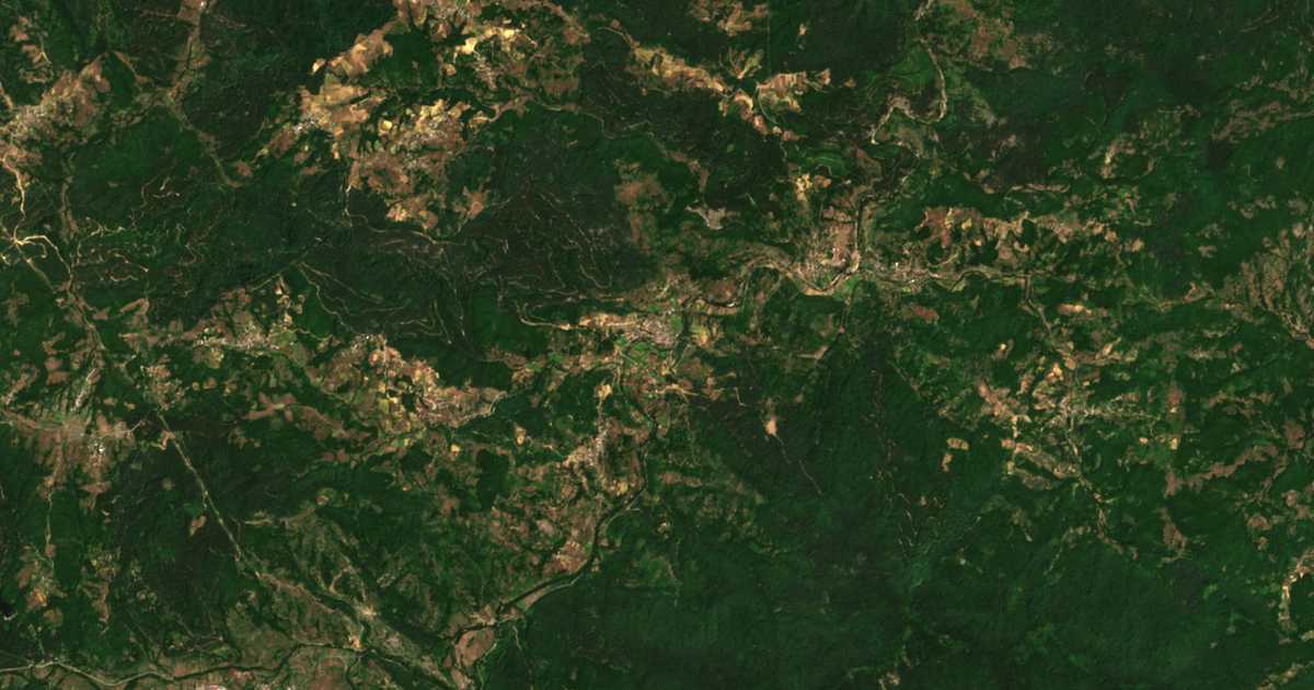 Satelitska karta: Malkoč