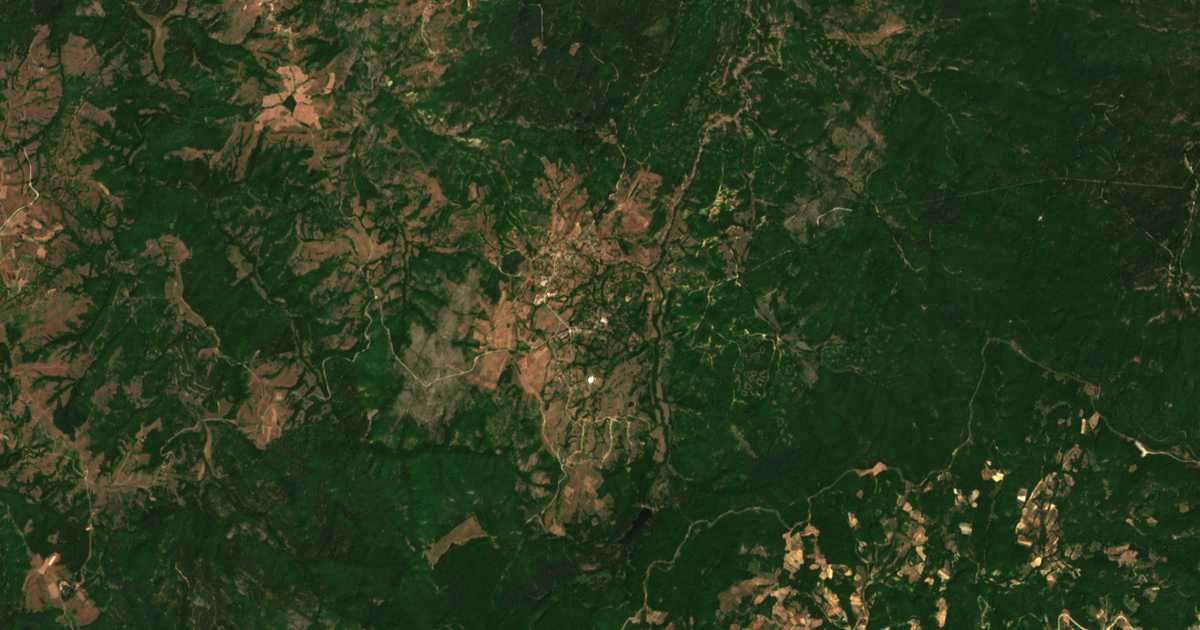 Satelitska karta: Černičevo