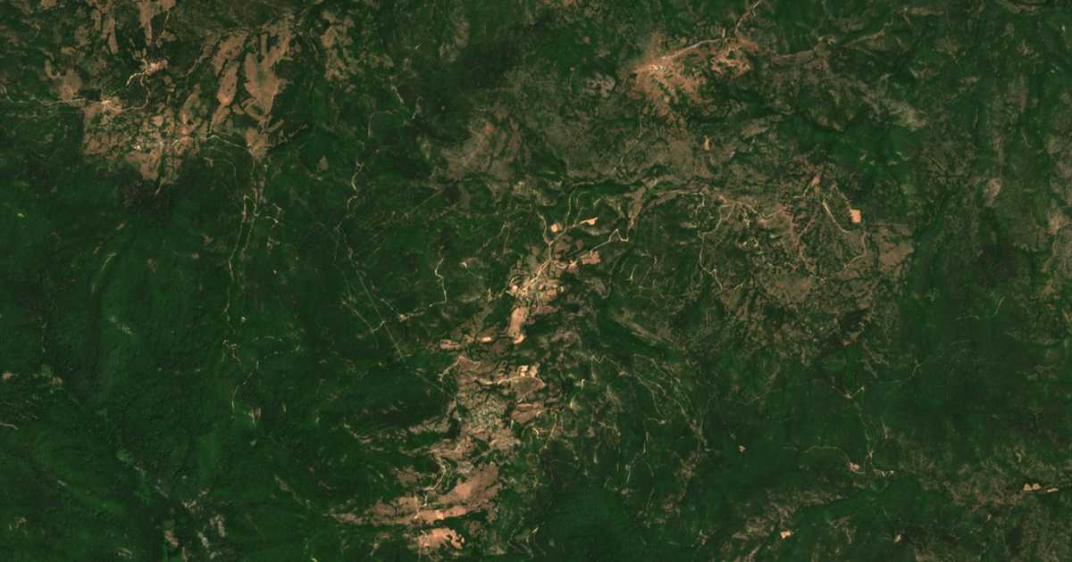 Satelitska karta: Dolni Juruci