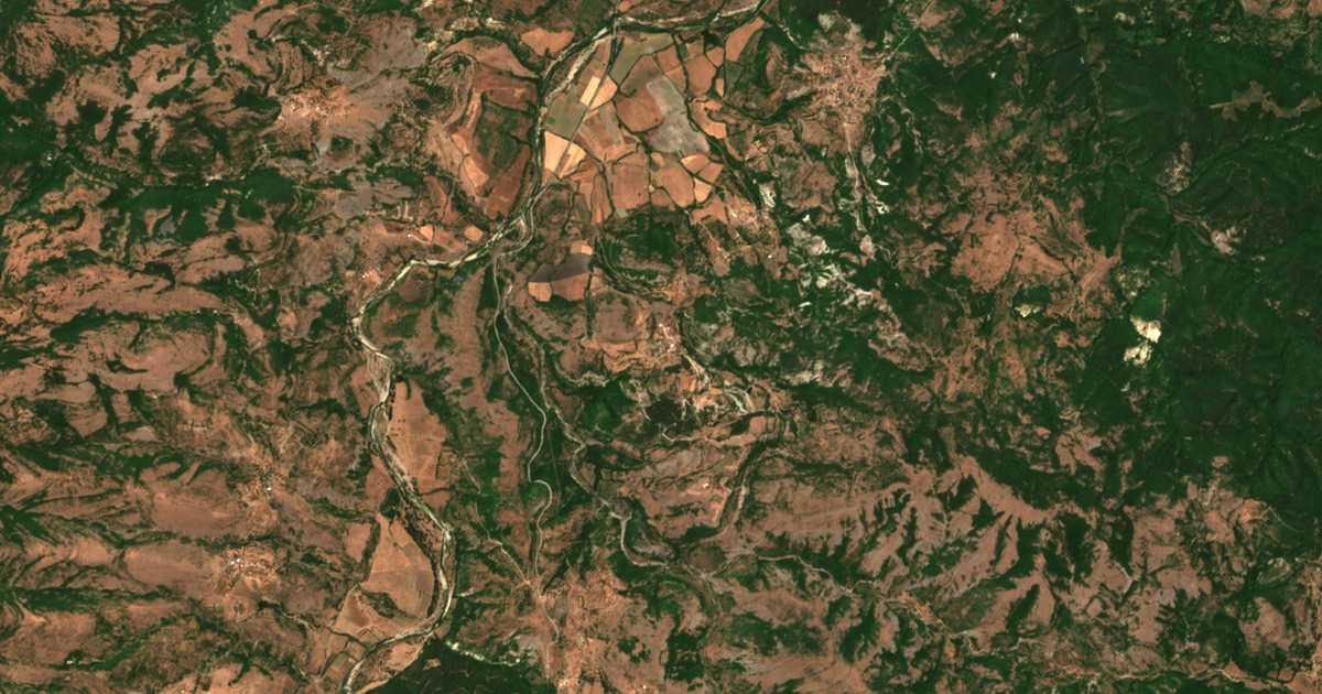 Satelitska karta: Krasino