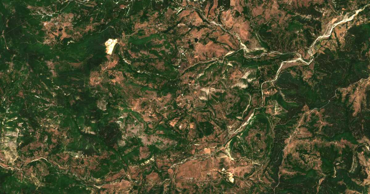 Satelitska karta: Metlika