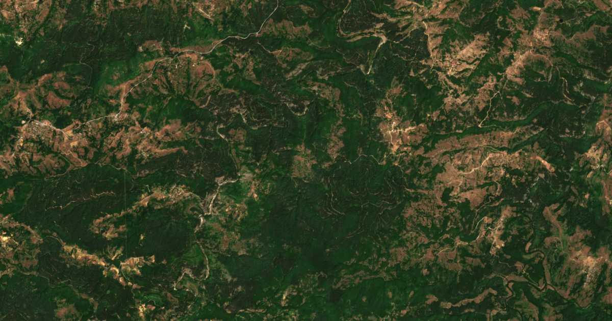 Satelitska karta: Ručej