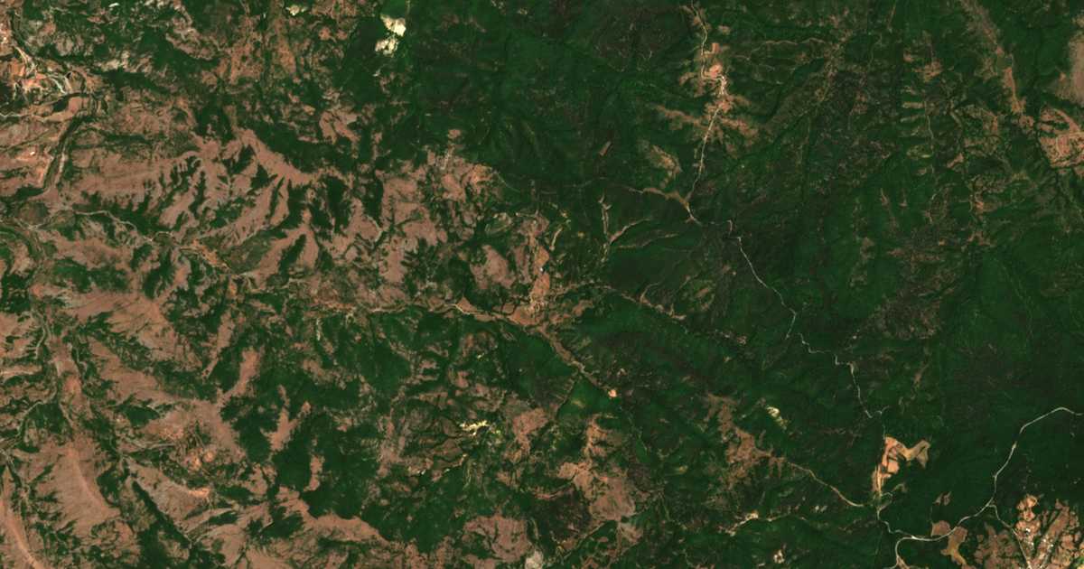 Satelitska karta: Sbor