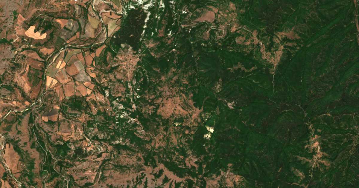 Satelitska karta: Sladkodum