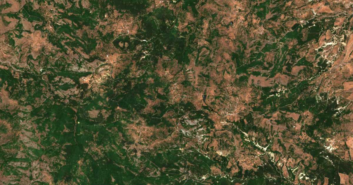 Satelitska karta: Austa