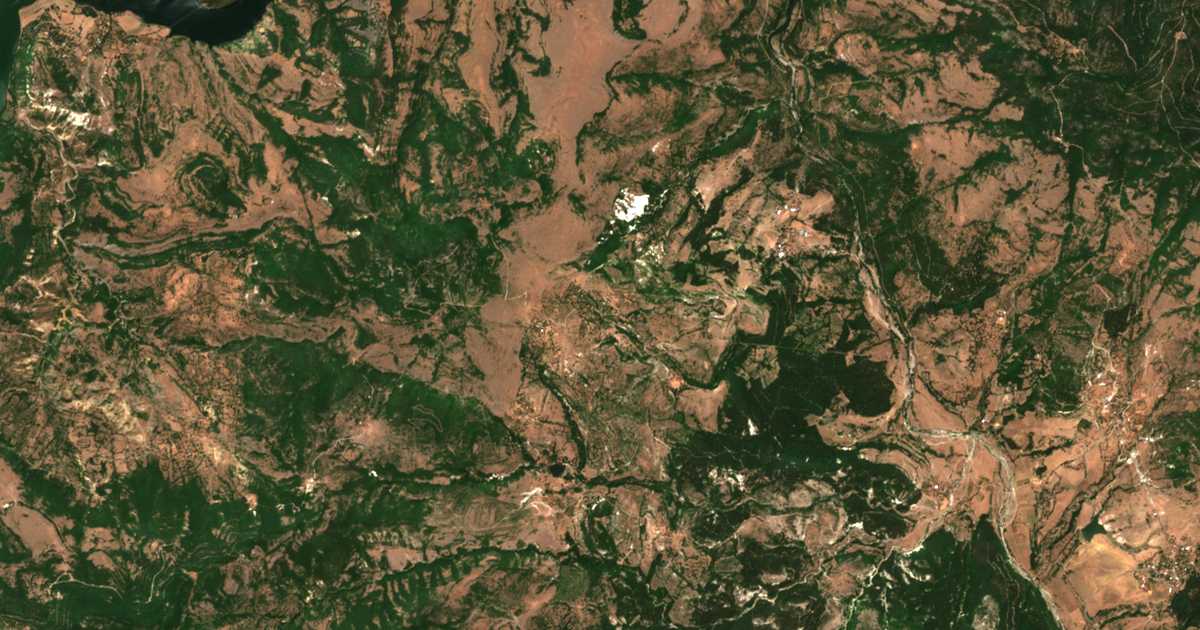 Satelitska karta: Bivoljane