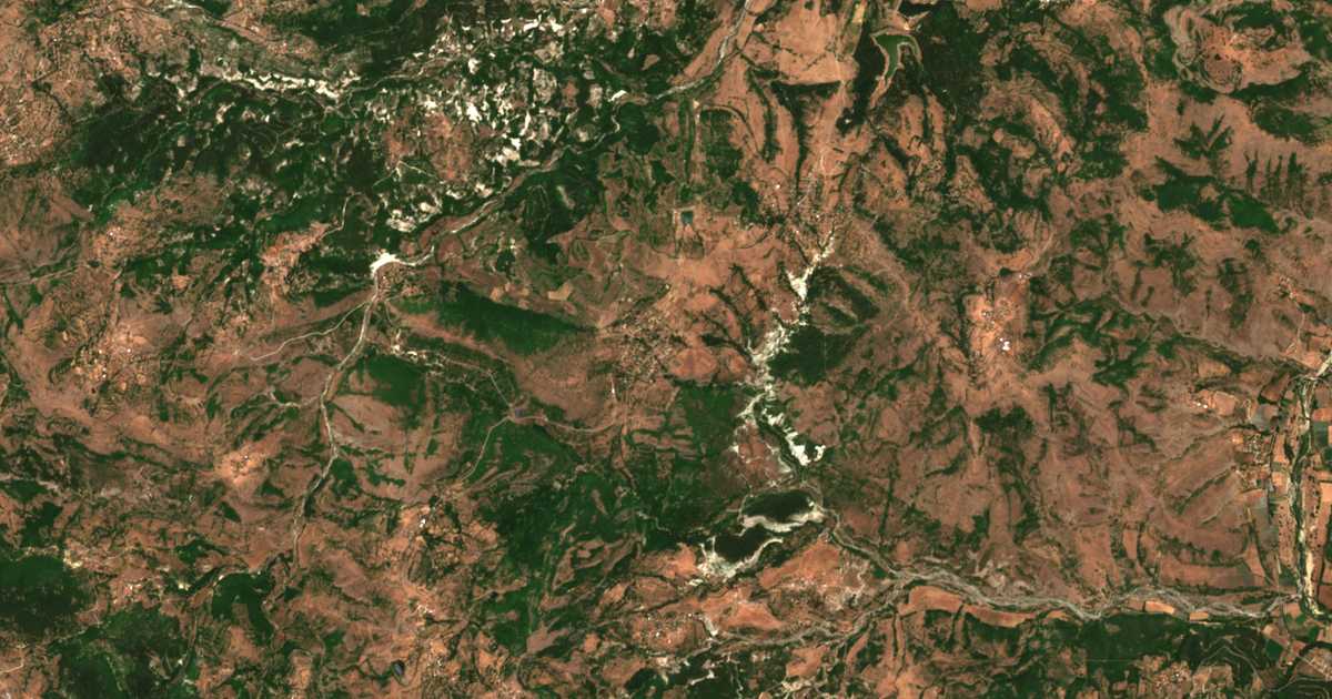 Satelitska karta: Lale